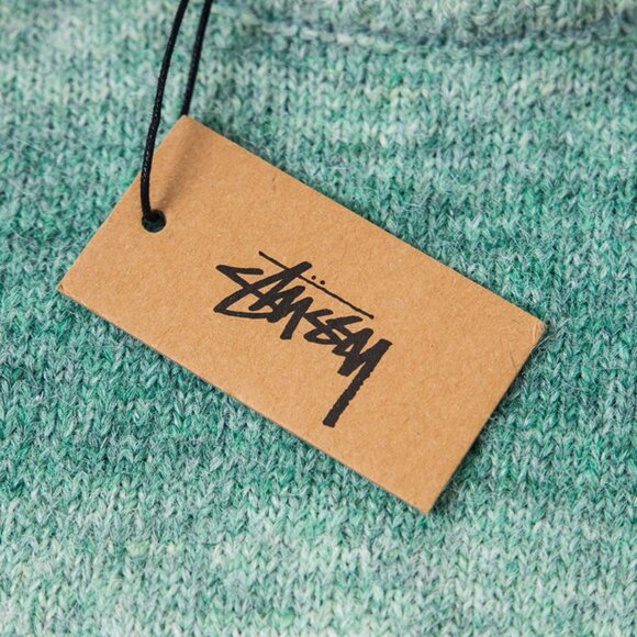 Stussy Gradient Button Knit Long-Sleeved Sweater - Picture 4 of 9